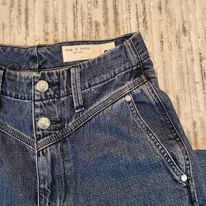 Rag & Bone Jeans High Rise Skinny Women’s Size 25 Blue